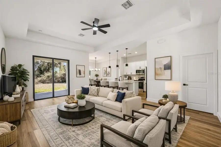 Furnished interior view inside a new home in , North Port (Image 6).