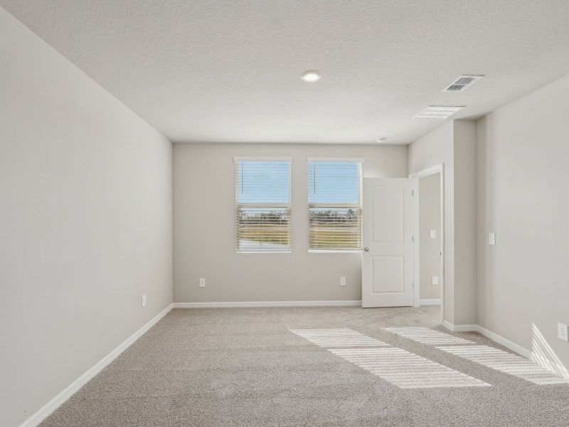 The Yellowstone Floorplan Primary Bedroom