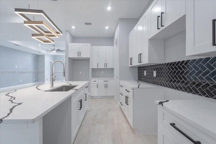 Furnished interior view inside a new home in , Lehigh Acres (Image 6).