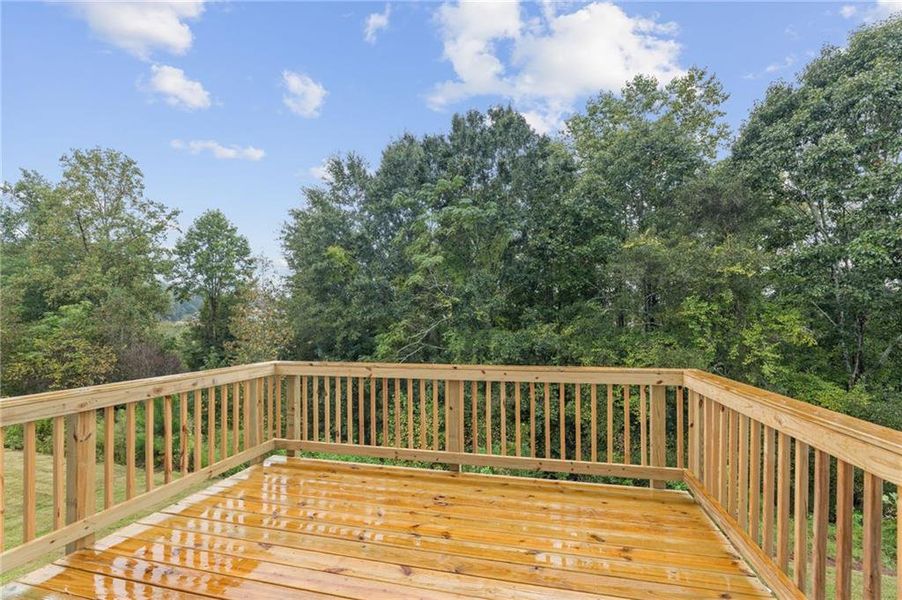 Exterior details and patio area of a home in Hellen Valley, Braselton (Image 4).