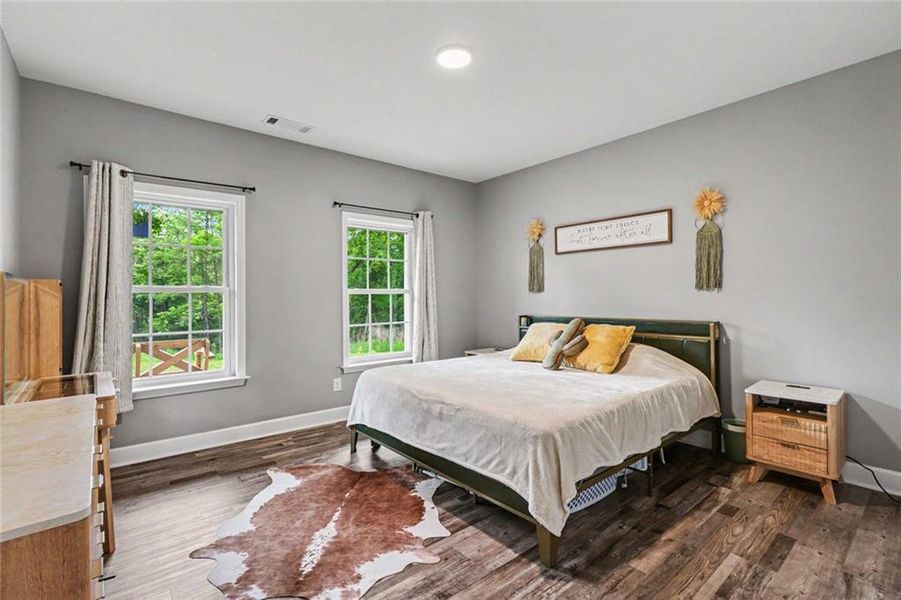 Furnished interior view inside a new home in , Cedartown (Image 6).