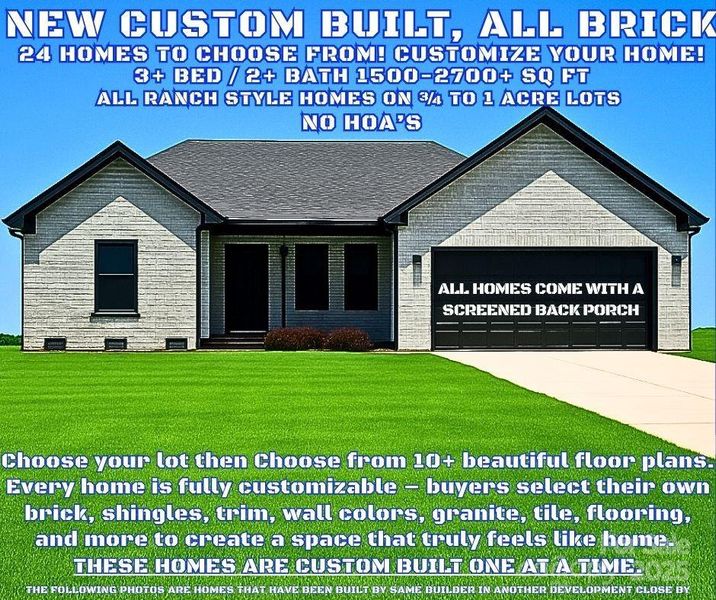 Front exterior of a new home in , Crouse, NC, highlighting curb appeal (Image 15). Front exterior of a new home in , Crouse, NC, highlighting curb appeal (Image 15).