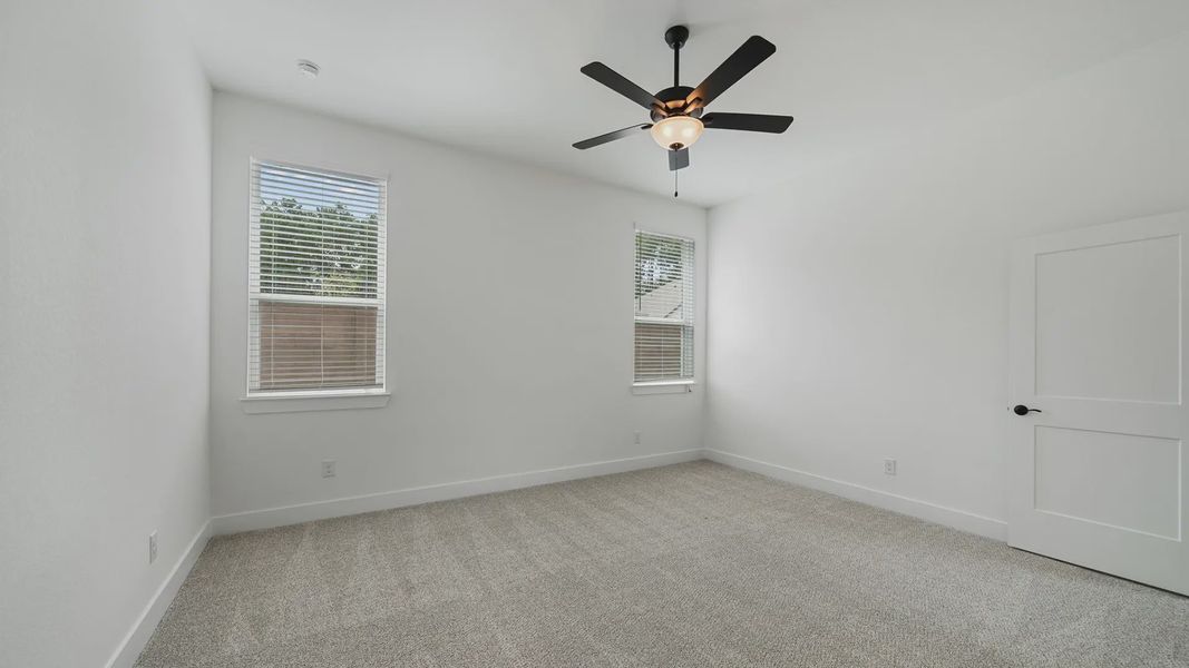 Spacious, unfurnished interior of a new home in Elyson 60's, Katy (Image 20).