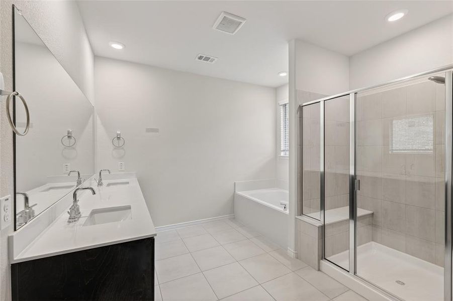 Furnished interior view inside a new home in , Anna (Image 19).