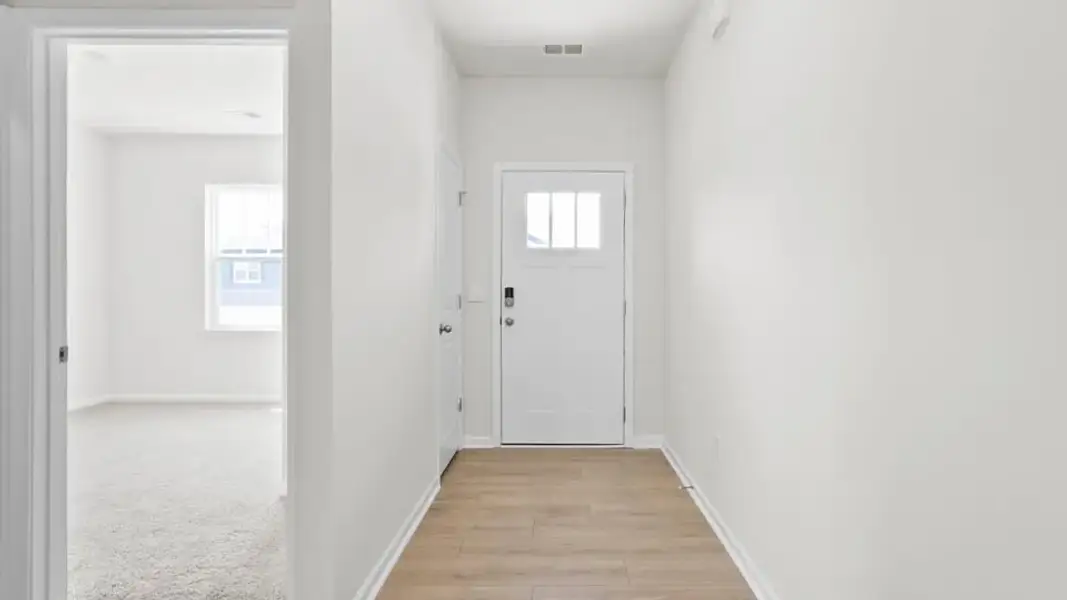 Spacious, unfurnished interior of a new home in Spring Ridge, Anderson (Image 16). Spacious, unfurnished interior of a new home in Spring Ridge, Anderson (Image 16).