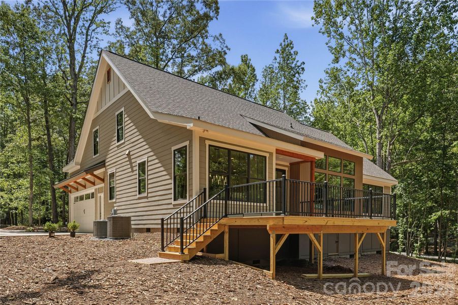 Exterior details and patio area of a home in , Monroe (Image 24).