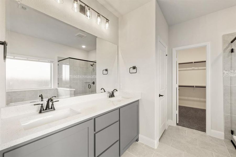 Furnished interior view inside a new home in Star Ranch Classic 50, Godley (Image 7). Furnished interior view inside a new home in Star Ranch Classic 50, Godley (Image 7).