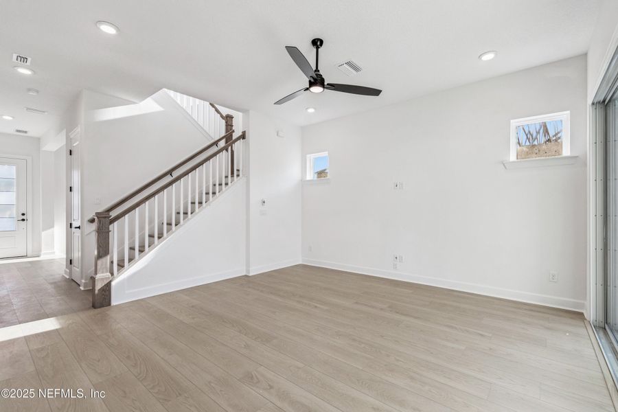 Spacious, unfurnished interior of a new home in Seven Pines 50' Rear Entry, Jacksonville (Image 18). Spacious, unfurnished interior of a new home in Seven Pines 50' Rear Entry, Jacksonville (Image 18).