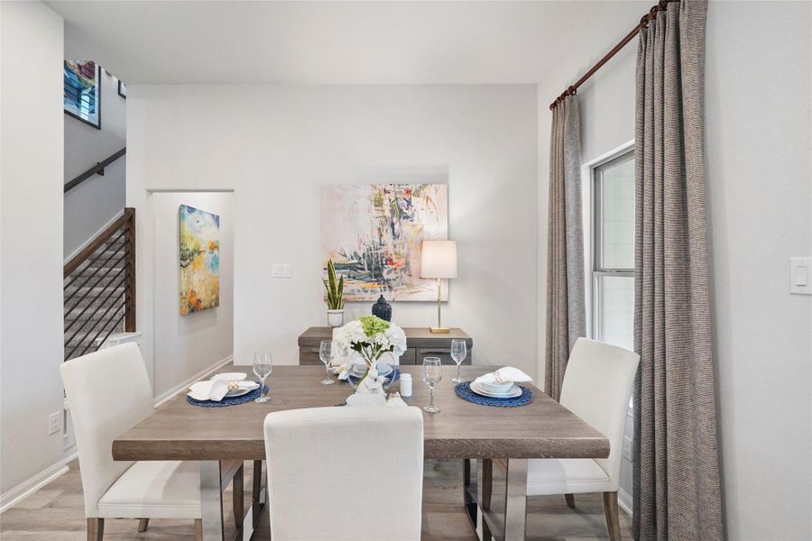 Furnished interior view inside a new home in Liberty Estates, Cleveland (Image 11).