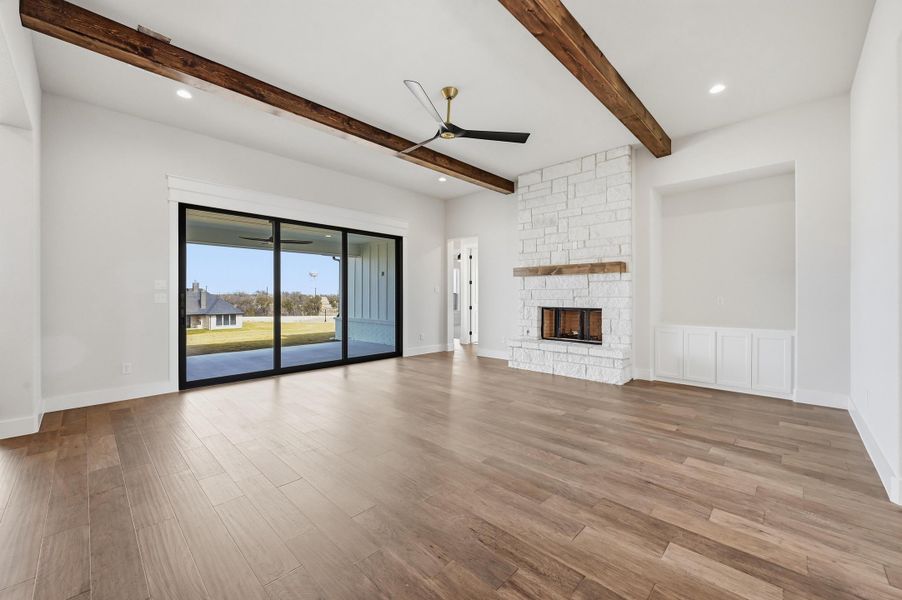 Spacious, unfurnished interior of a new home in Aledo Heights - Aledo ISD, Annetta (Image 33).