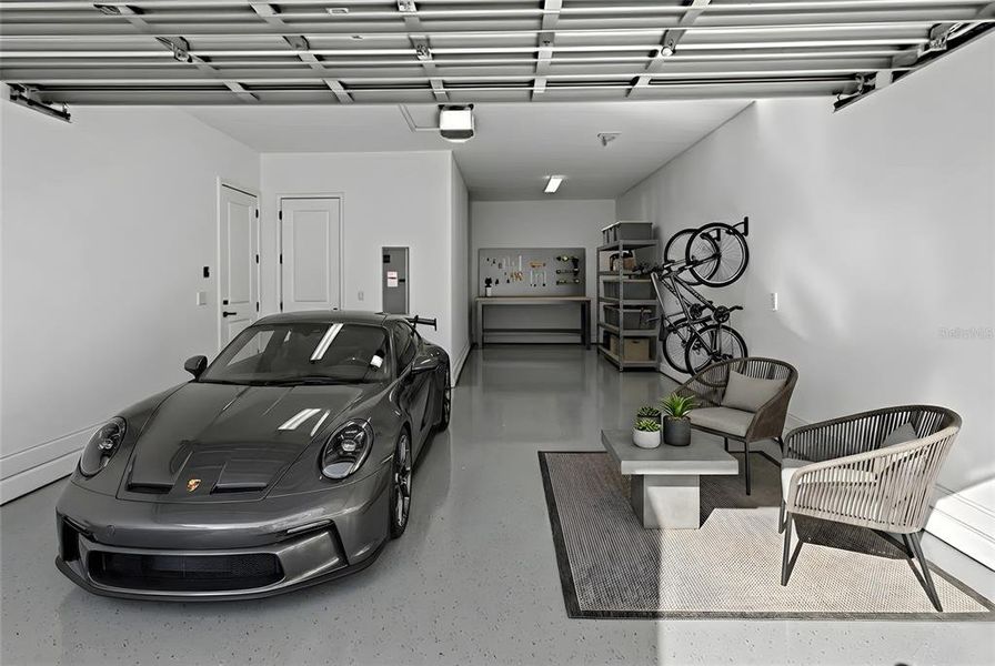 Furnished interior view inside a new home in Oakmont, Gainesville (Image 10). Furnished interior view inside a new home in Oakmont, Gainesville (Image 10).