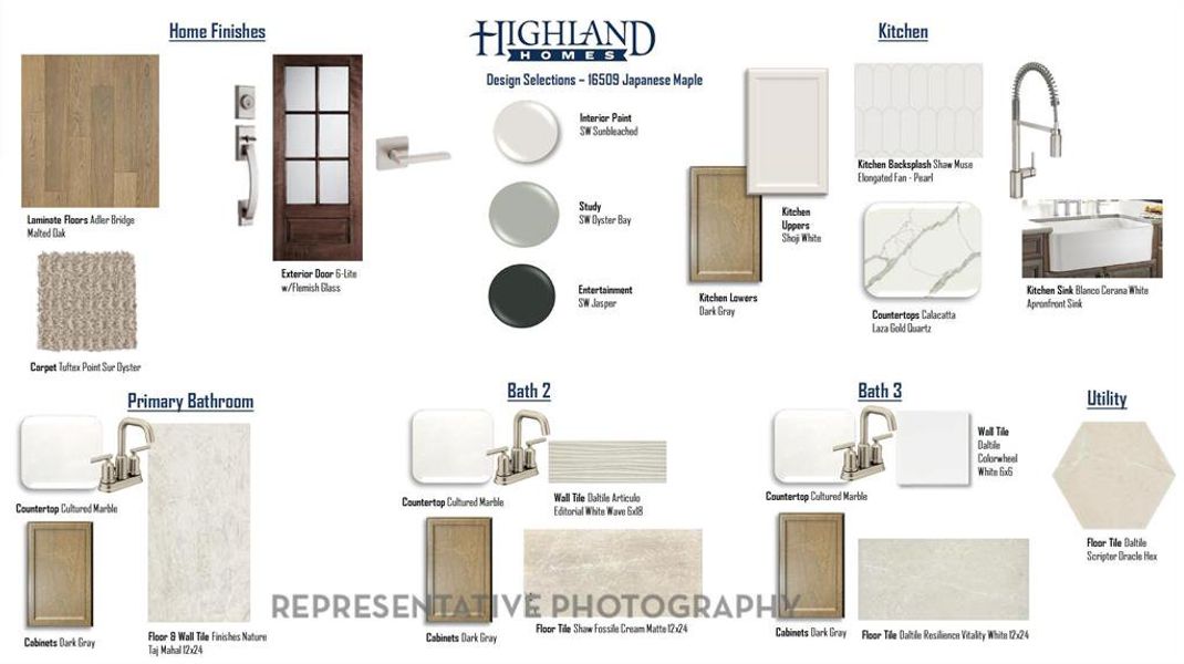 Sample of building materials used in homes in Wildflower Ranch: 50ft. lots, Dish (Image 28).