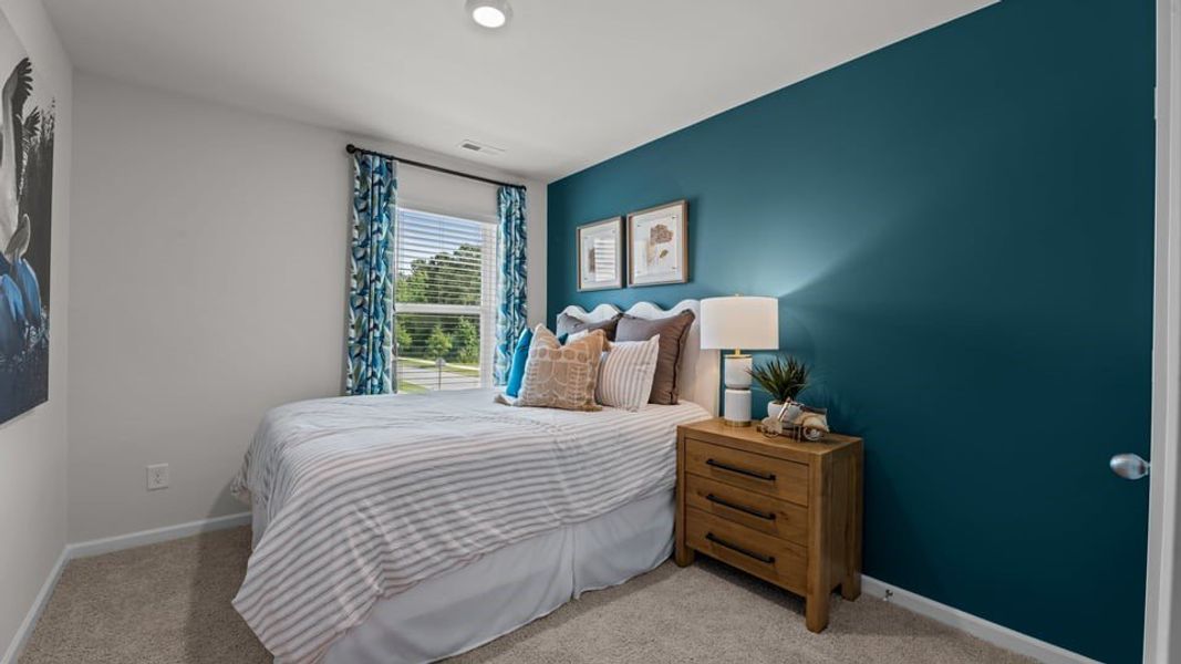 Furnished interior view inside a new home in Clock Road Townhomes, New Bern (Image 21).