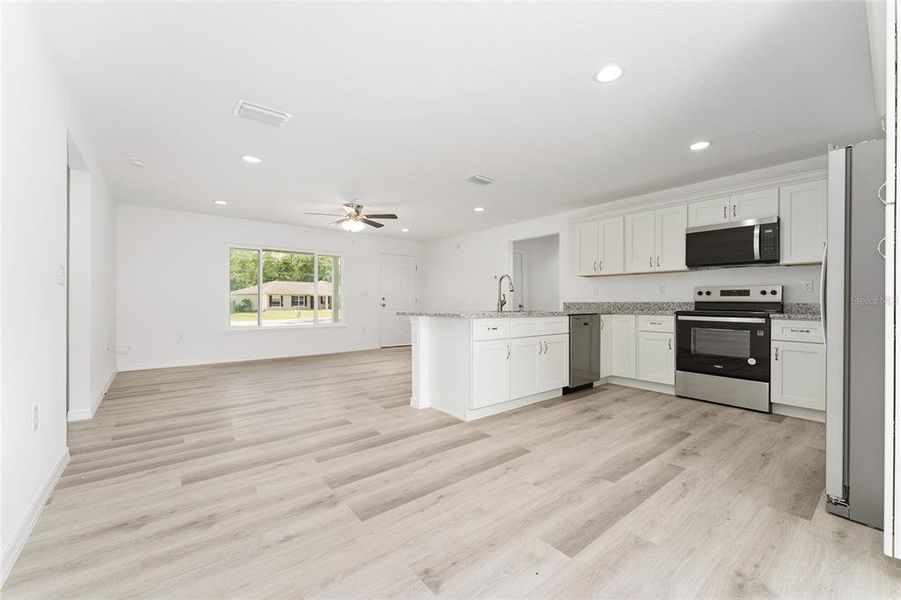 Furnished interior view inside a new home in , Silver Springs (Image 8).