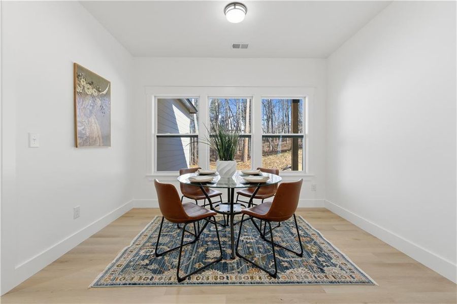 Furnished interior view inside a new home in , Cartersville (Image 11).