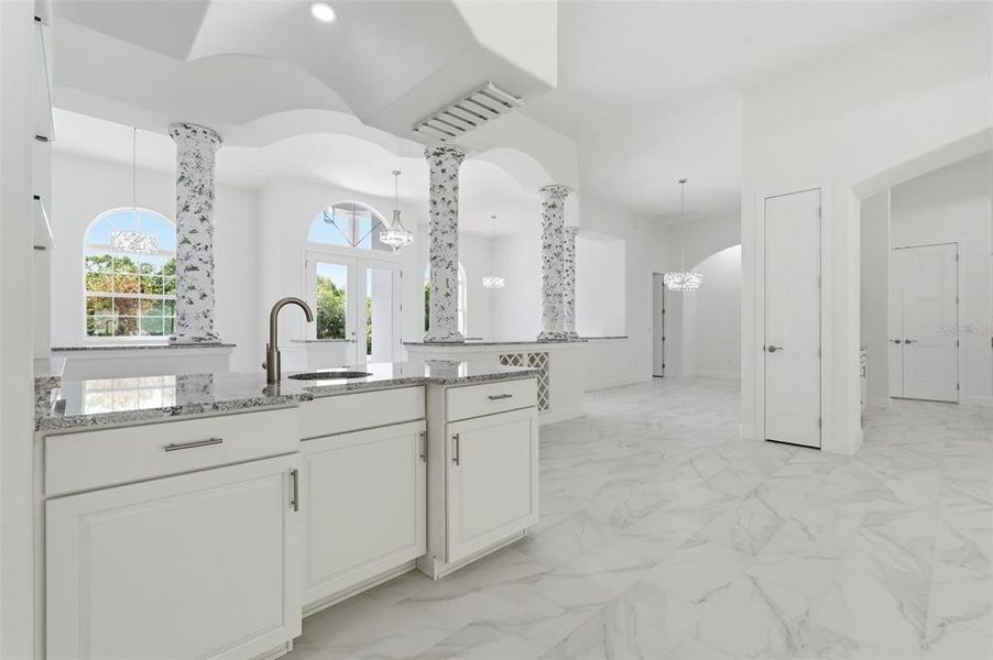 Furnished interior view inside a new home in , Hernando (Image 9).