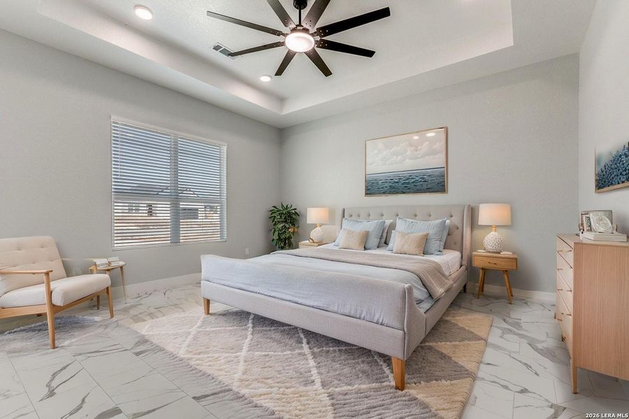 Furnished interior view inside a new home in , Atascosa (Image 8).