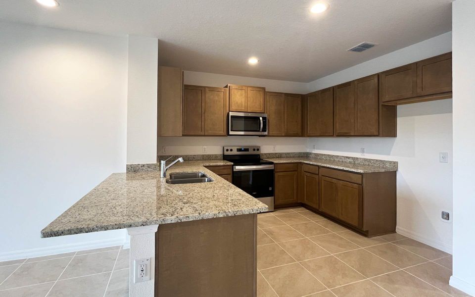 Modern Open-Concept Kitchen in Central Florida Home