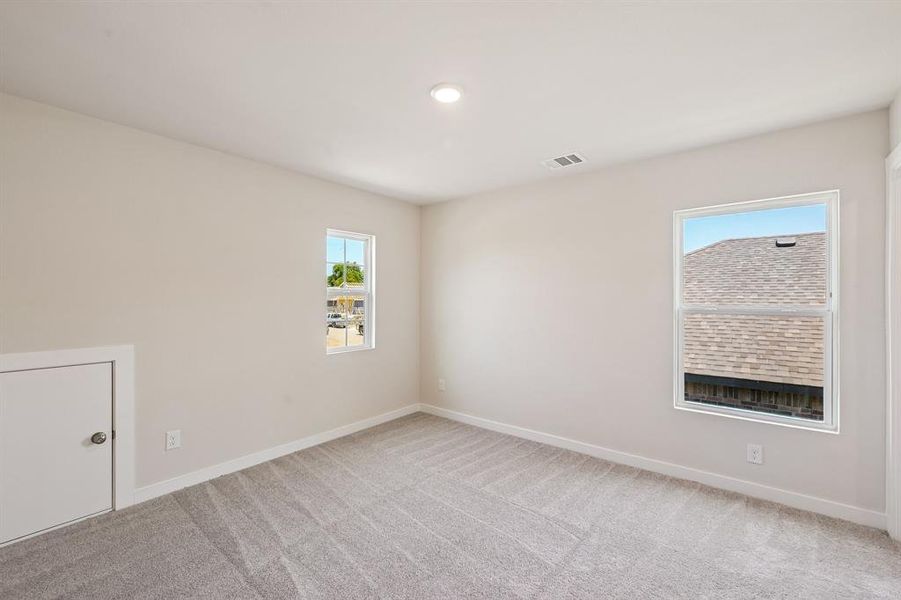 Spacious, unfurnished interior of a new home in Sperling Farms, Ferris (Image 34). Spacious, unfurnished interior of a new home in Sperling Farms, Ferris (Image 34).