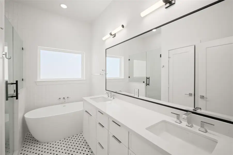 Furnished interior view inside a new home in , Houston (Image 12).