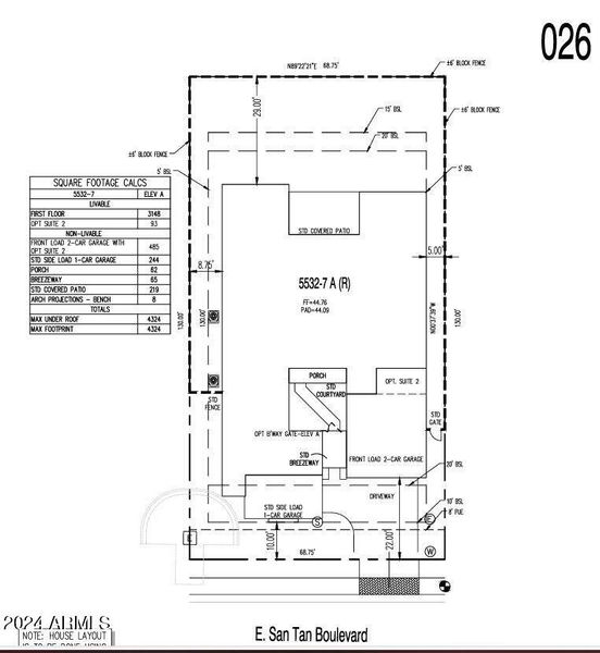 Plot Plan