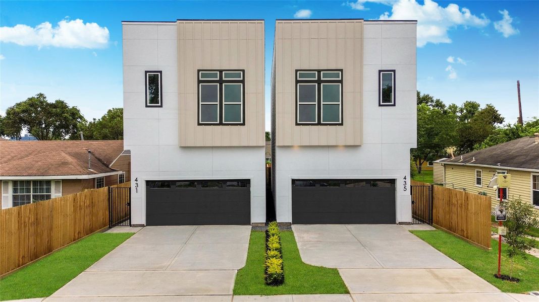Exterior details and patio area of a home in , Houston (Image 11). Exterior details and patio area of a home in , Houston (Image 11).
