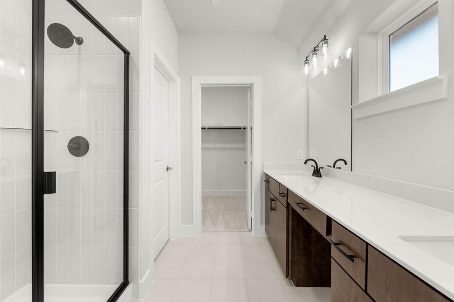 Furnished interior view inside a new home in Terrace Collection at Harvest, Argyle (Image 7).