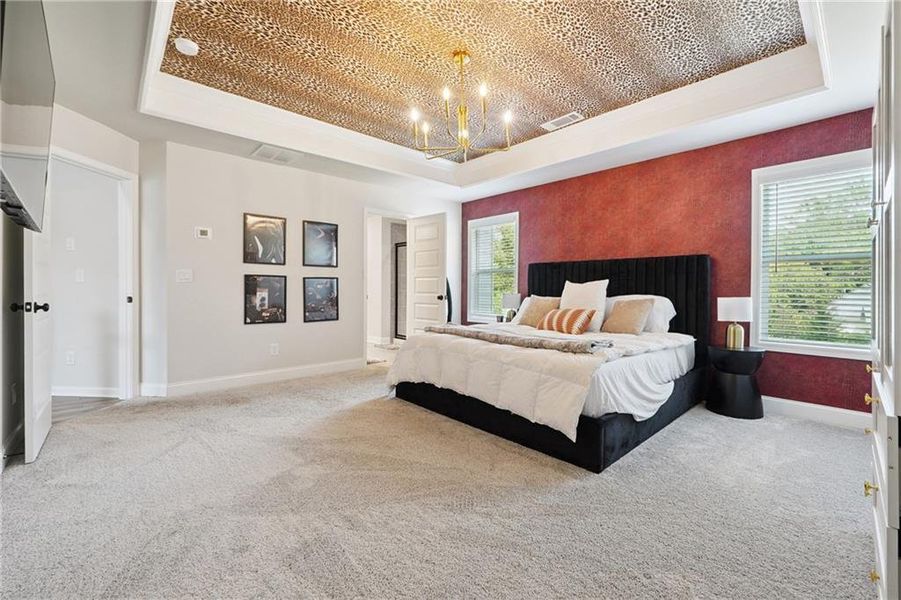 Furnished interior view inside a new home in Westgate Estates, Loganville (Image 8).
