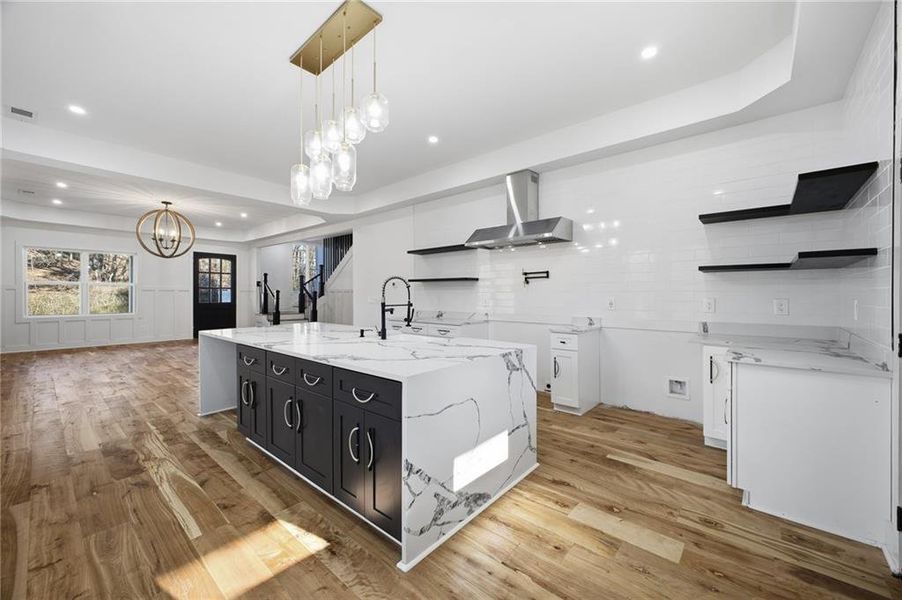 Furnished interior view inside a new home in , Flowery Branch (Image 15).