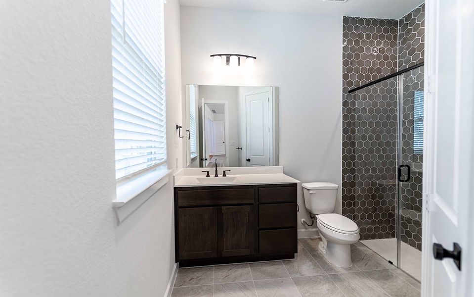 Furnished interior view inside a new home in Solterra, Mesquite (Image 12).