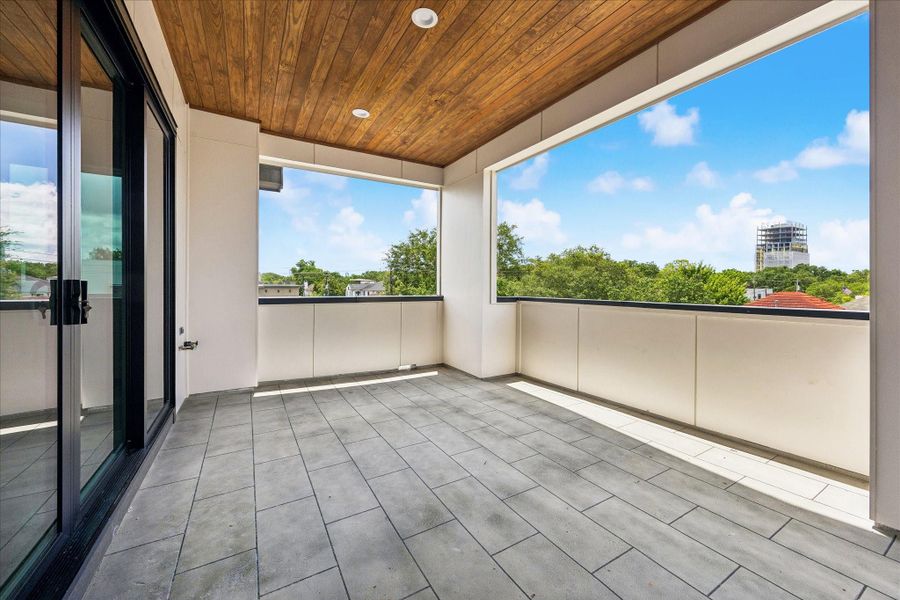 Exterior details and patio area of a home in , Houston (Image 2). Exterior details and patio area of a home in , Houston (Image 2).