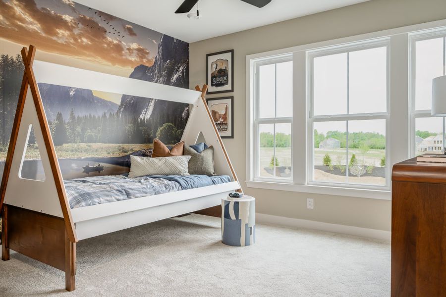 Representative furnished interior of a home built from the Blair by Fischer Homes in Twin Lakes, Hoschton (Image 33).