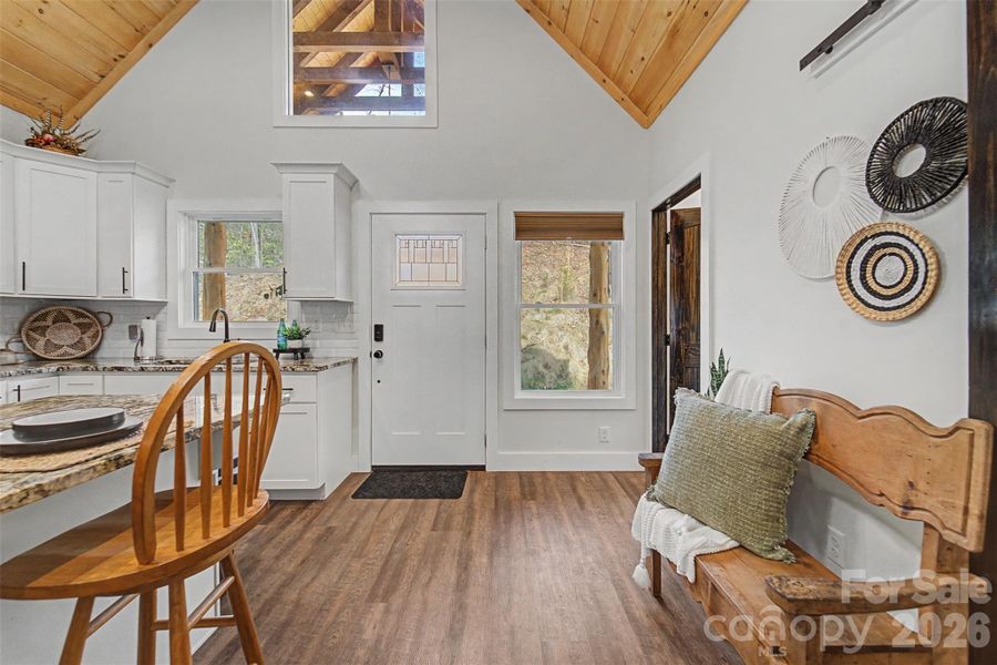 Furnished interior view inside a new home in , Bryson City (Image 11). Furnished interior view inside a new home in , Bryson City (Image 11).