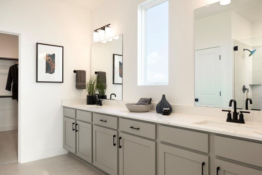 Furnished interior view inside a new home in Parkton Square, Kyle (Image 12). Furnished interior view inside a new home in Parkton Square, Kyle (Image 12).