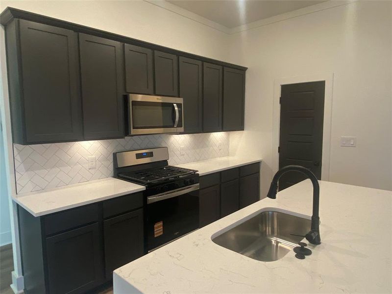 Close-up of interior finishes inside a home in The Preserve At Country Ridge, Sherman (Image 12).