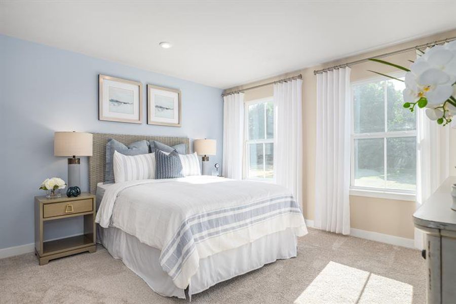 Furnished interior view inside a new home in Indigo Bay, Myrtle Beach (Image 19).
