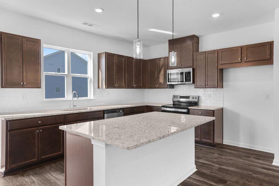 Furnished interior view inside a new home in Somerset at Veterans Memorial, Mableton (Image 9). Furnished interior view inside a new home in Somerset at Veterans Memorial, Mableton (Image 9).