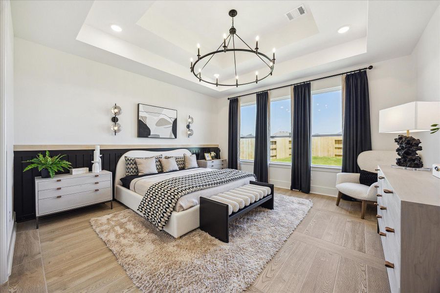 Representative furnished interior of a home built from the The Wilson V by Westin Homes in Cross Creek West - 55', Fulshear (Image 11). Representative furnished interior of a home built from the The Wilson V by Westin Homes in Cross Creek West - 55', Fulshear (Image 11).