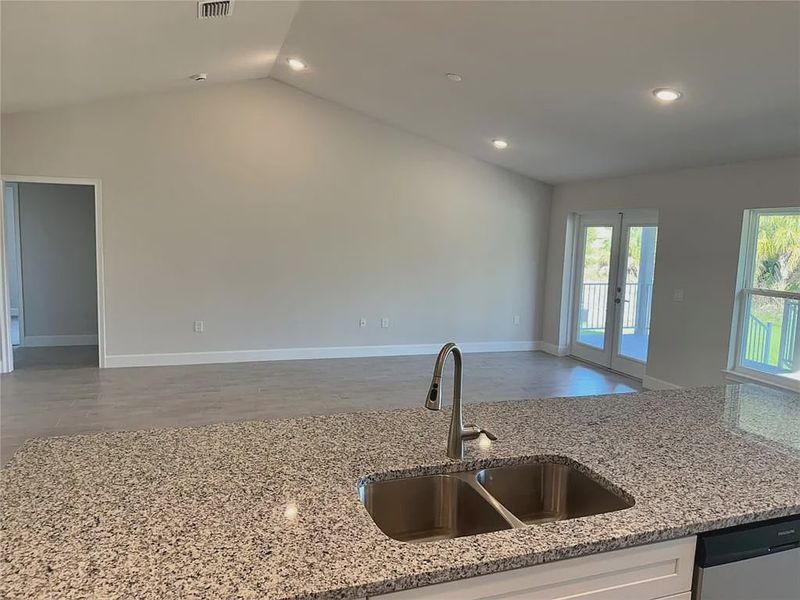 Close-up of interior finishes inside a home in South Gulf Cove, Port Charlotte (Image 6).