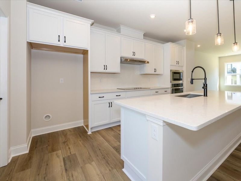 Furnished interior view inside a new home in Archer Row, Charlotte (Image 9).