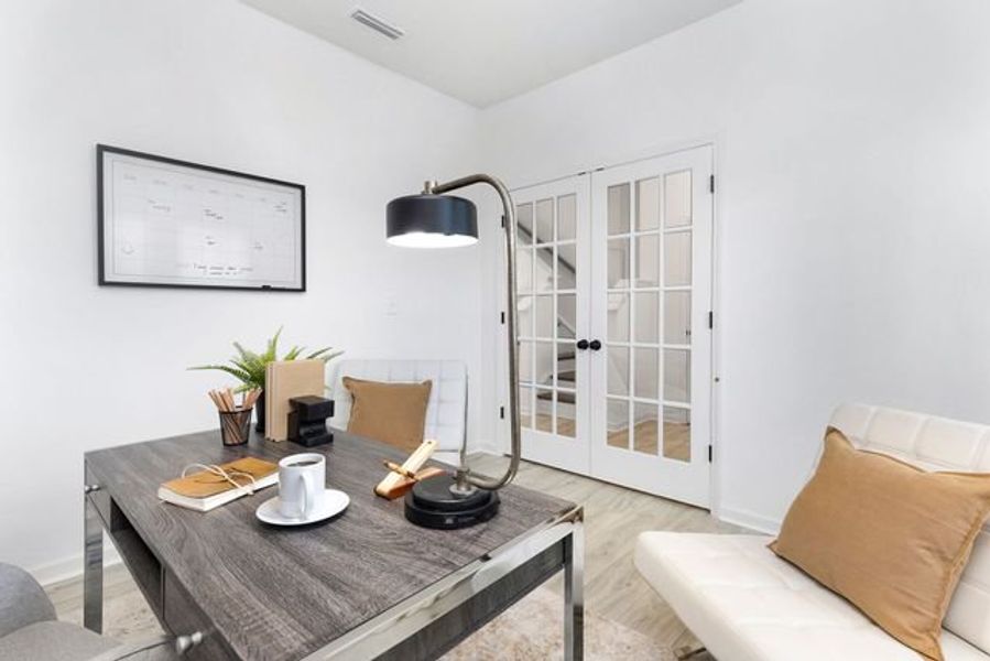 Representative furnished interior of a home built from the Seville II by True Homes in Colvin Park, Rock Hill (Image 18).