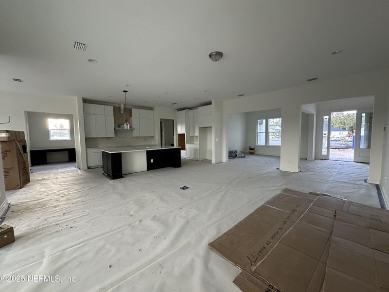 In-progress construction of a new home in SilverLeaf, St. Augustine, FL (Image 30).