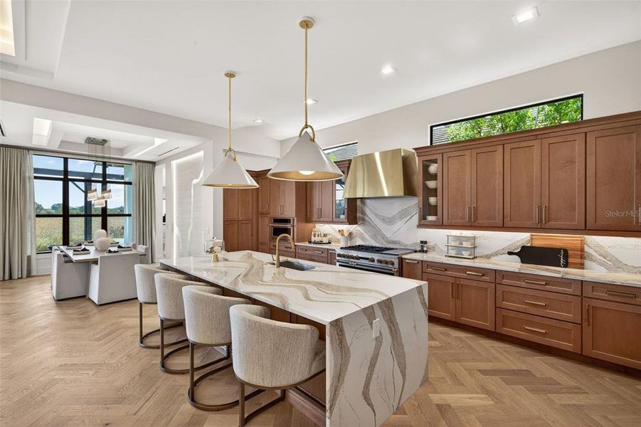 Furnished interior view inside a new home in , Sarasota (Image 39).