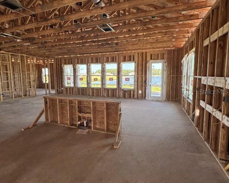 In-progress construction of a new home in Ardisia Park Estate, New Smyrna Beach, FL (Image 16).