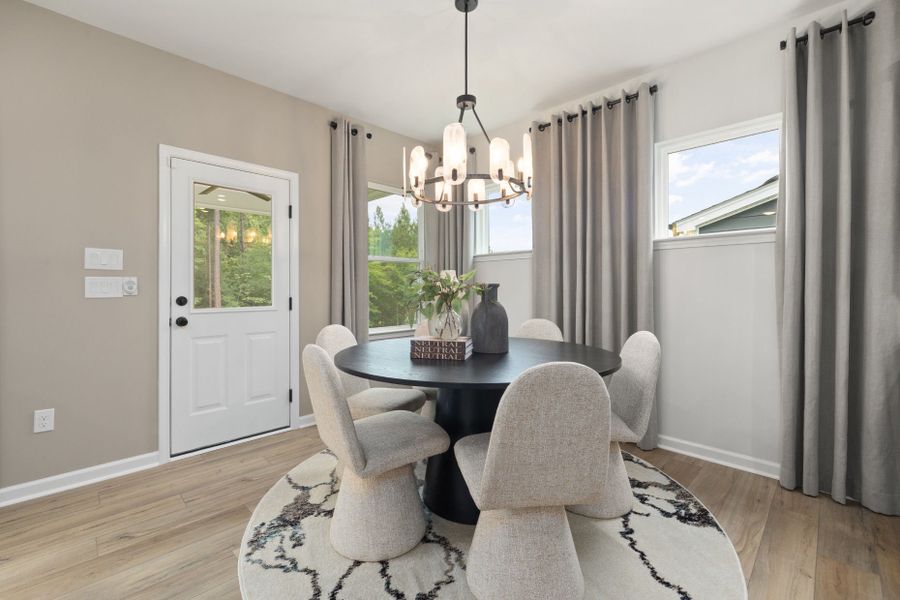 Representative furnished interior of a home built from the Kirby by Pulte Homes in Henley Village, Burlington (Image 15). Representative furnished interior of a home built from the Kirby by Pulte Homes in Henley Village, Burlington (Image 15).