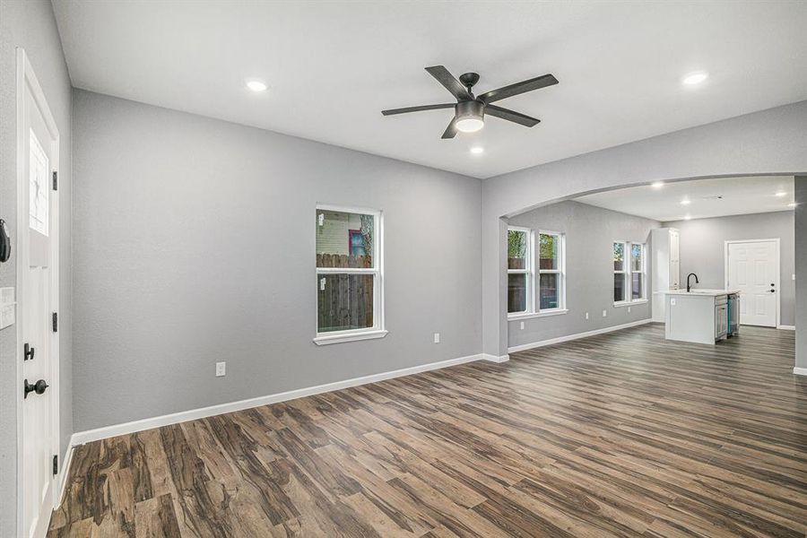 Spacious, unfurnished interior of a new home in , Fort Worth (Image 12). Spacious, unfurnished interior of a new home in , Fort Worth (Image 12).