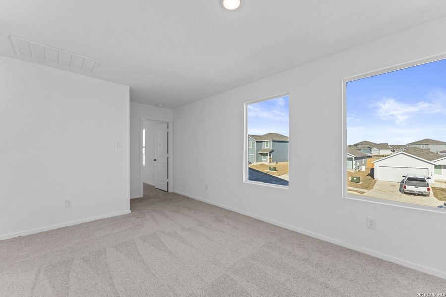 Spacious, unfurnished interior of a new home in Grace Valley, Marion (Image 22). Spacious, unfurnished interior of a new home in Grace Valley, Marion (Image 22).