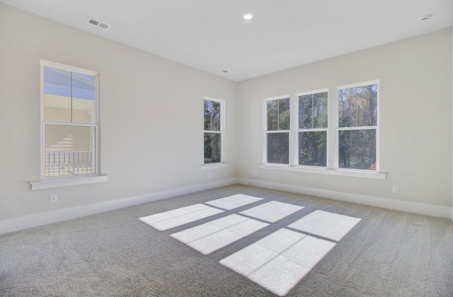Spacious, unfurnished interior of a new home in Indigo Grove Single Family Homes, Johns Island (Image 42).