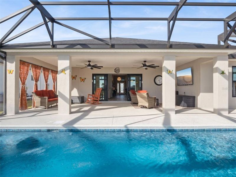 Exterior details and patio area of a home in , The Villages (Image 27).