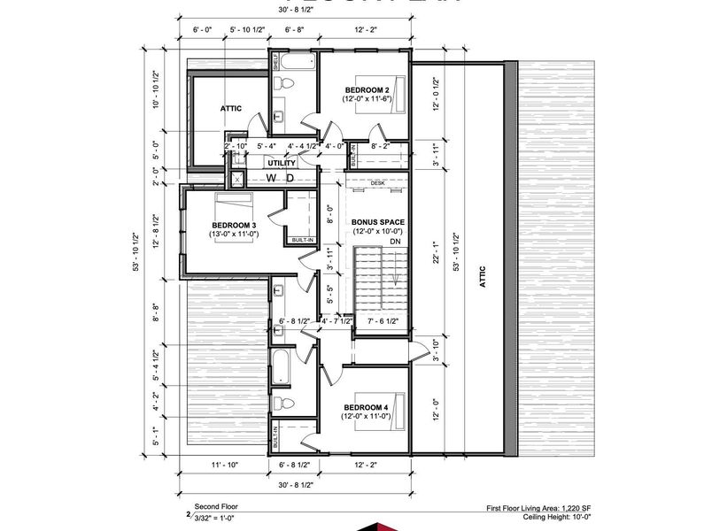 Second Floor Floor plan